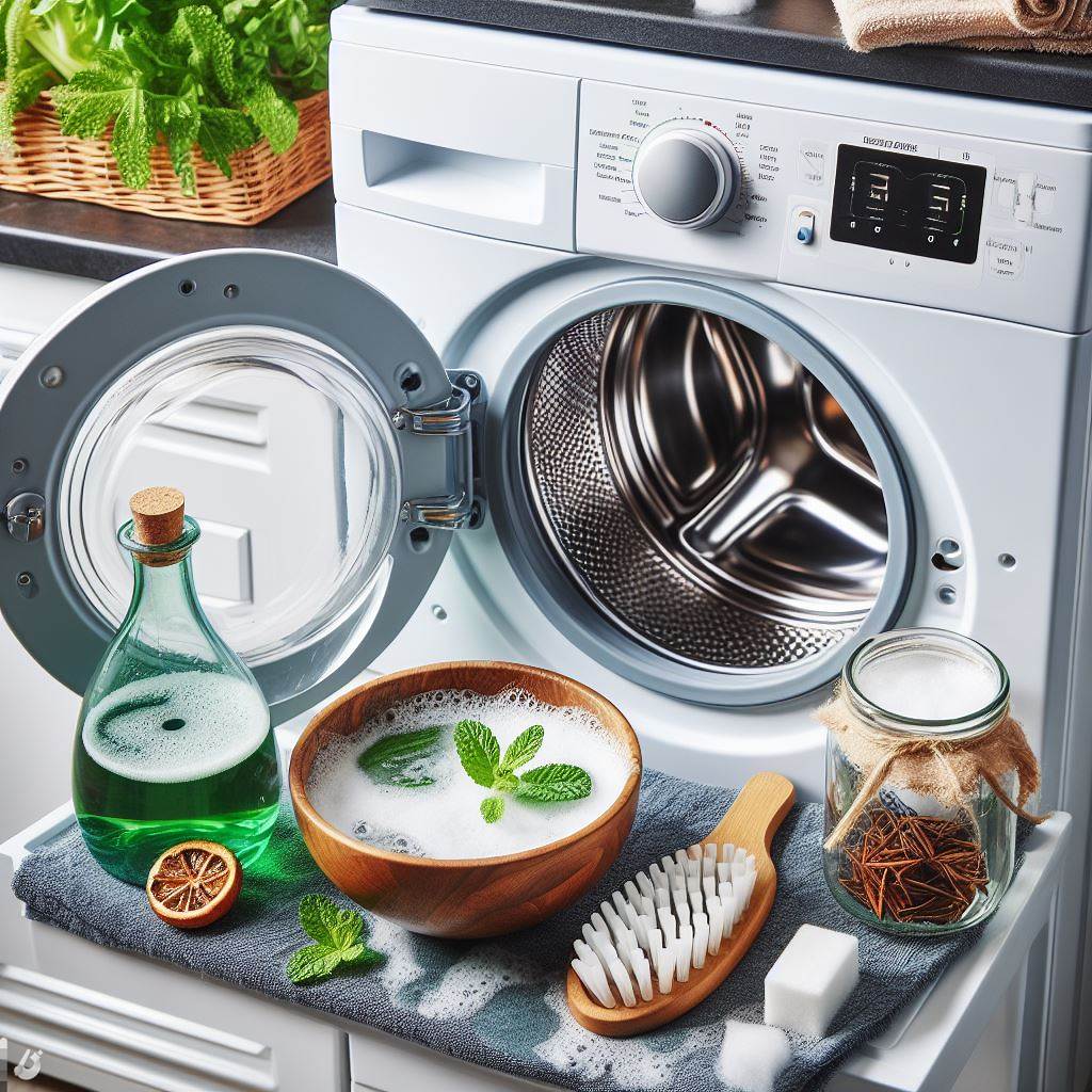Curățare Mașină De Spălat Rufe Cu Otet Si Bicarbonat